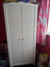 White wooden door for sale  SKIPTON