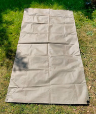 Rectangular khaki groundsheet for sale  LONDON