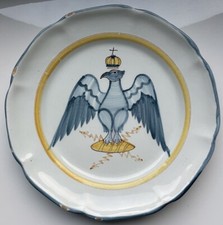 Assiette faïence waly d'occasion  Bavilliers