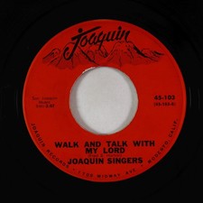 Rockabilly Gospel 45 - Joaquin Singers - Walk And Talk With My Lord - Joaquin comprar usado Rockabilly Gospel 45 - Joaquin Singers - Walk And Talk With My Lord - Joaquin comprar usado  Enviando para Brazil
