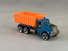Caminhão basculante Hot Wheels Peterbilt 1998 Rad Rigs azul claro 3SPs comprar usado  Enviando para Brazil