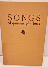 Cancionero Songs of Gamma Phi Beta sexta edición 1964 partituras de hermandad segunda mano  Embacar hacia Argentina