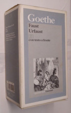 Goethe faust urfaust usato  Italia