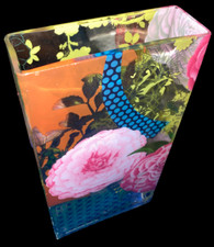 Vaso de vidro Fringe Studio Rose Garden comprar usado  Enviando para Brazil