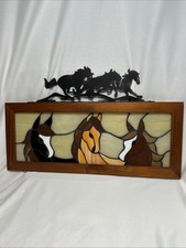 Stained glass horses for sale  Highland