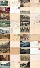 Cartoline regionali paesaggist usato  Italia