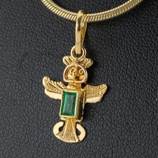Anhänger 750er gold gebraucht kaufen  Regensburg