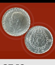Krone silber münze gebraucht kaufen  Köln
