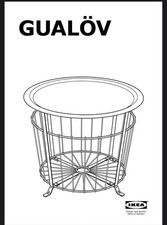 Black ikea gualöv for sale  Wilmington