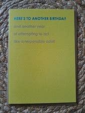 Studio birthday card for sale  NOTTINGHAM