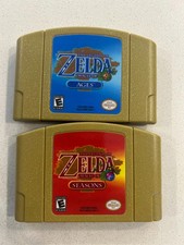 Legend of Zelda Oracle of Ages + Seasons - Nintendo 64 N64 - Videogame comprar usado  Enviando para Brazil