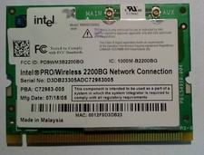 Scheda wireless intel usato  Capizzi