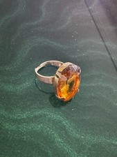 Vintage ring großem gebraucht kaufen  Lahr