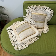 Set vintage woven for sale  Warren