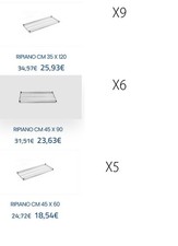 Scaffalature metallo archimede usato  Cesenatico