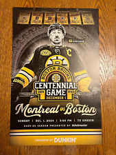 2024 bruins centennial for sale  Saugus