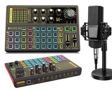 Pacote de equipamentos de podcast K300, com microfone condensador de podcast comprar usado  Enviando para Brazil