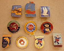 Ten vintage enamel for sale  WATERLOOVILLE