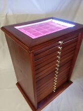 Pecho de Dinero Medagliere 15 Cajones Color Caoba Con Luz LED Coins&more Madera segunda mano  Embacar hacia Argentina