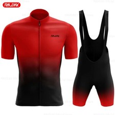 Conjuntos de jersey de ciclismo masculino respirável manga curta roupas de ciclismo Team Training comprar usado  Enviando para Brazil