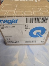 Hager cd440d fehlerstromschutz gebraucht kaufen  Waldkirch
