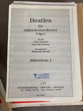 Beatles akkordeonorchester fol gebraucht kaufen  Ravensburg