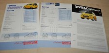 Daihatsu YRV Turbo Brochure Prospekt na sprzedaż  PL