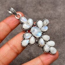 Moonstone gemstone cross d'occasion  Expédié en Belgium