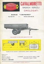 Brochure depliant cavalmoretti usato  Villar Focchiardo