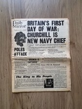 1939 newspaper for sale 1939 newspaper for sale SKEGNESS