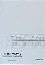 Roland Juno-Di sintetizador teclado e tocador de música livro manual original do proprietário. comprar usado  Enviando para Brazil