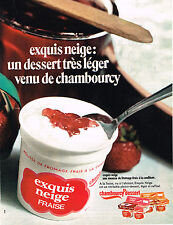 Publicite 1971 chambourcy d'occasion  Le Luc