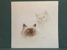 Vintage unframed watercolour for sale  MANCHESTER