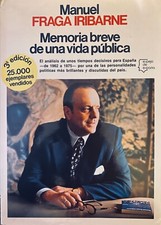 FRAGA IRIBARNE - MEMORIA BREVE (ISBN 9788432056543) - LIKE NEW (Ex-Bookstore) comprar usado  Enviando para Brazil
