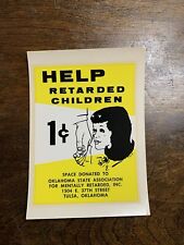 Vintage help retarded for sale  Bellevue