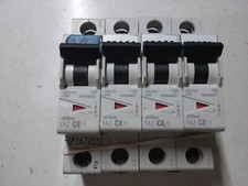Disyuntores y desconectores Eaton número de modelo FAZ-C8/1 segunda mano  Embacar hacia Mexico