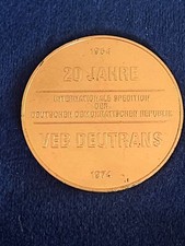 Ddr deutrans medaille gebraucht kaufen  Deutschland