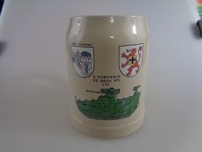 Bierkrug bundeswehr kompanie gebraucht kaufen  Norden