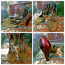Womens shoes green for sale  RAMSGATE