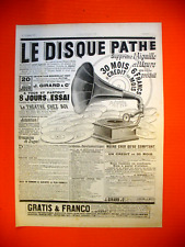 Publicite presse pathe d'occasion  Mazamet
