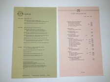 Vintage menu cafe for sale  Novato