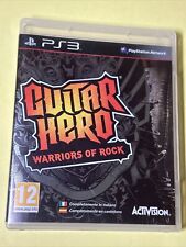 GUITAR HERO WARRIORS OF ROCK PS3 SONY PLAYSTATION 3 GIOCO VIDEOGIOCO ITA comprar usado  Enviando para Brazil