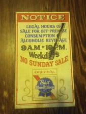 Pabst wooden sign for sale  Clairton