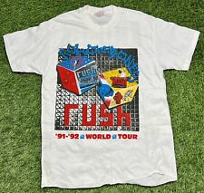 Camiseta masculina vintage Rush Roll The Bones 1991-92 World Tour L Dead Stock EUA comprar usado  Enviando para Brazil