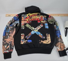 Usado, Moletom com capuz vintage 1991 Capcom Street Fighter II gráfico arcade tamanho M comprar usado  Enviando para Brazil