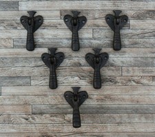 6 peças vintage armário gaveta de ferro fundido puxa botões caídos alças decoração para casa comprar usado  Enviando para Brazil
