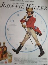 Advertisement johnnie walker for sale  Saint Louis
