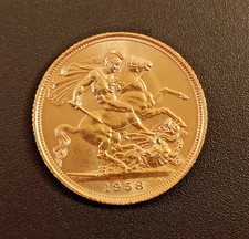 Sterlina oro 1958 usato  Folignano