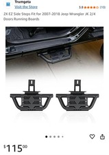 Usado, Escadas laterais 2P EZ para estribos de 2/4 portas Jeep Wrangler JK 2007-2018 comprar usado  Enviando para Brazil