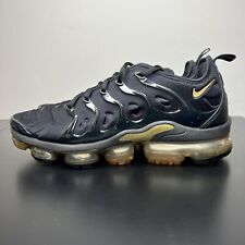 Usado, Tamanho 11 - Nike Air VaporMax Plus preto dourado comprar usado  Enviando para Brazil